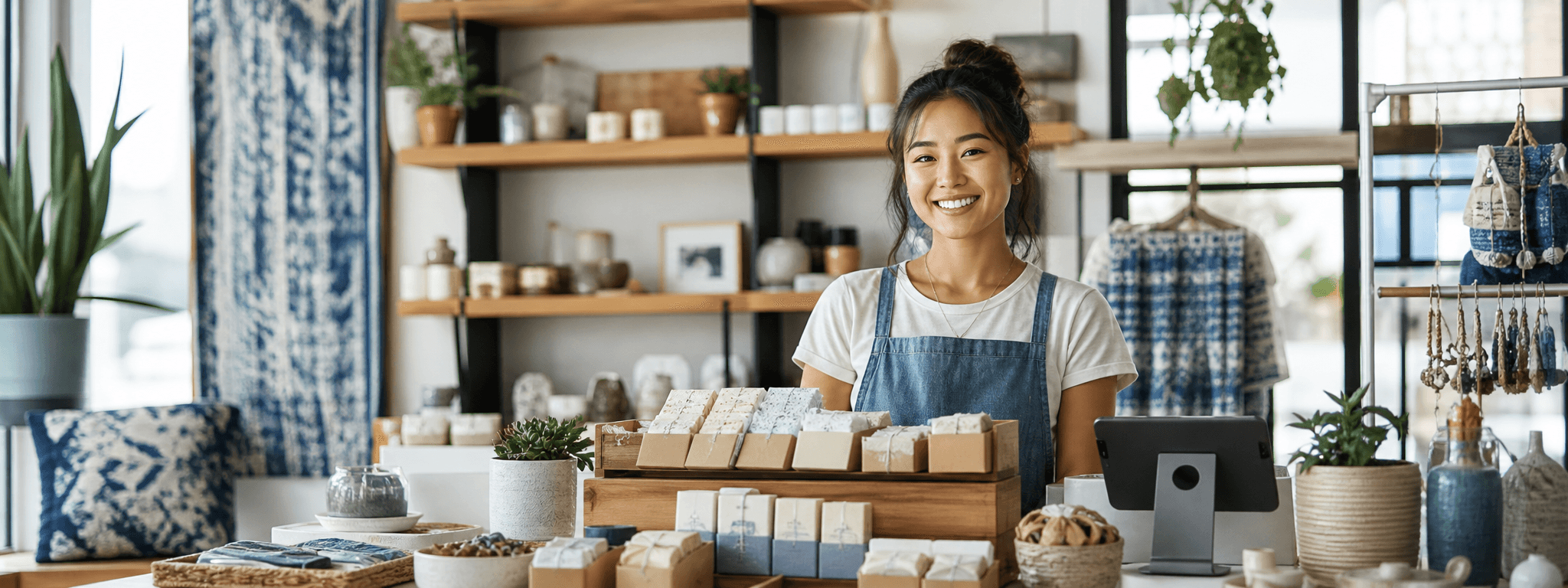 Entrepreneurs preparing a business launch